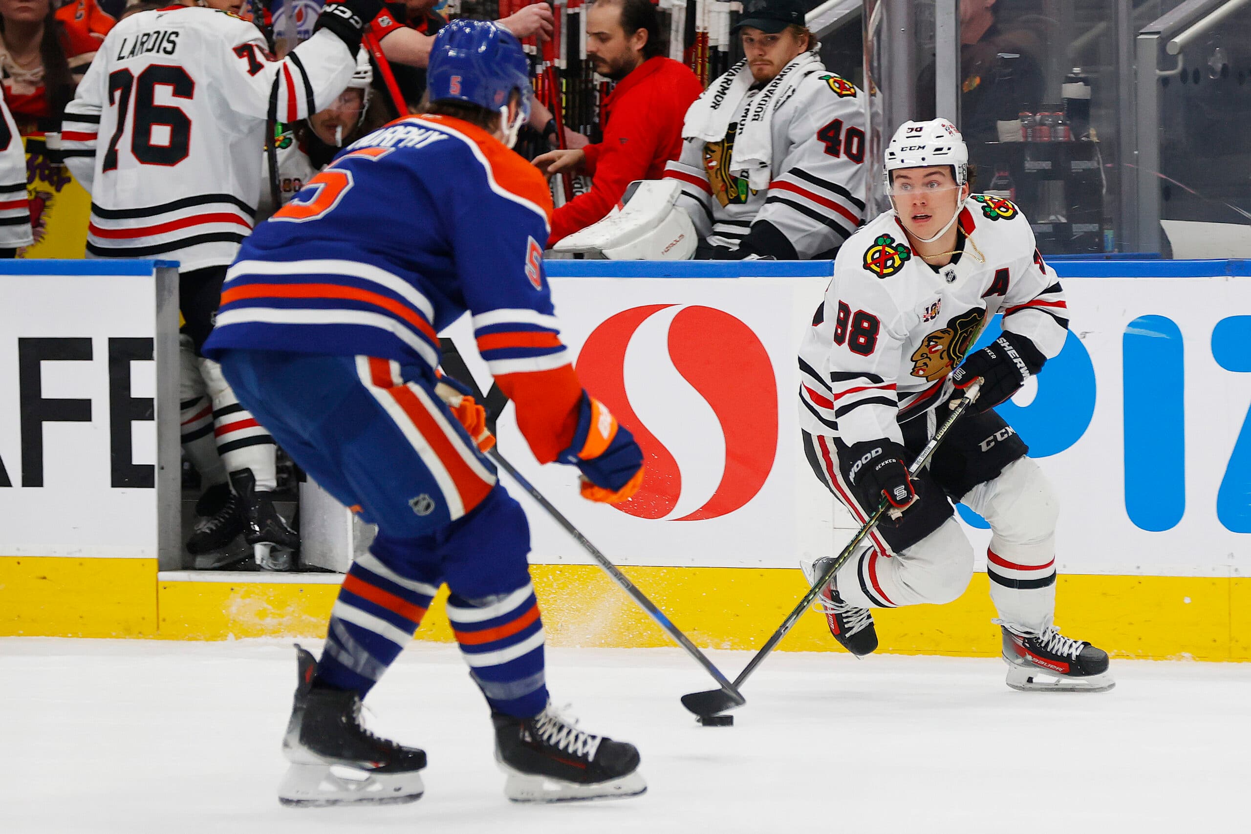 Edmonton Oilers Connor Murphy Chicago Blackhawks Connor Bedard