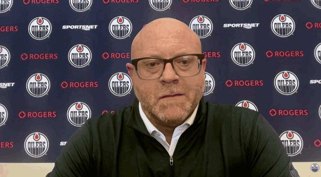 Oilers GM Stan Bowman