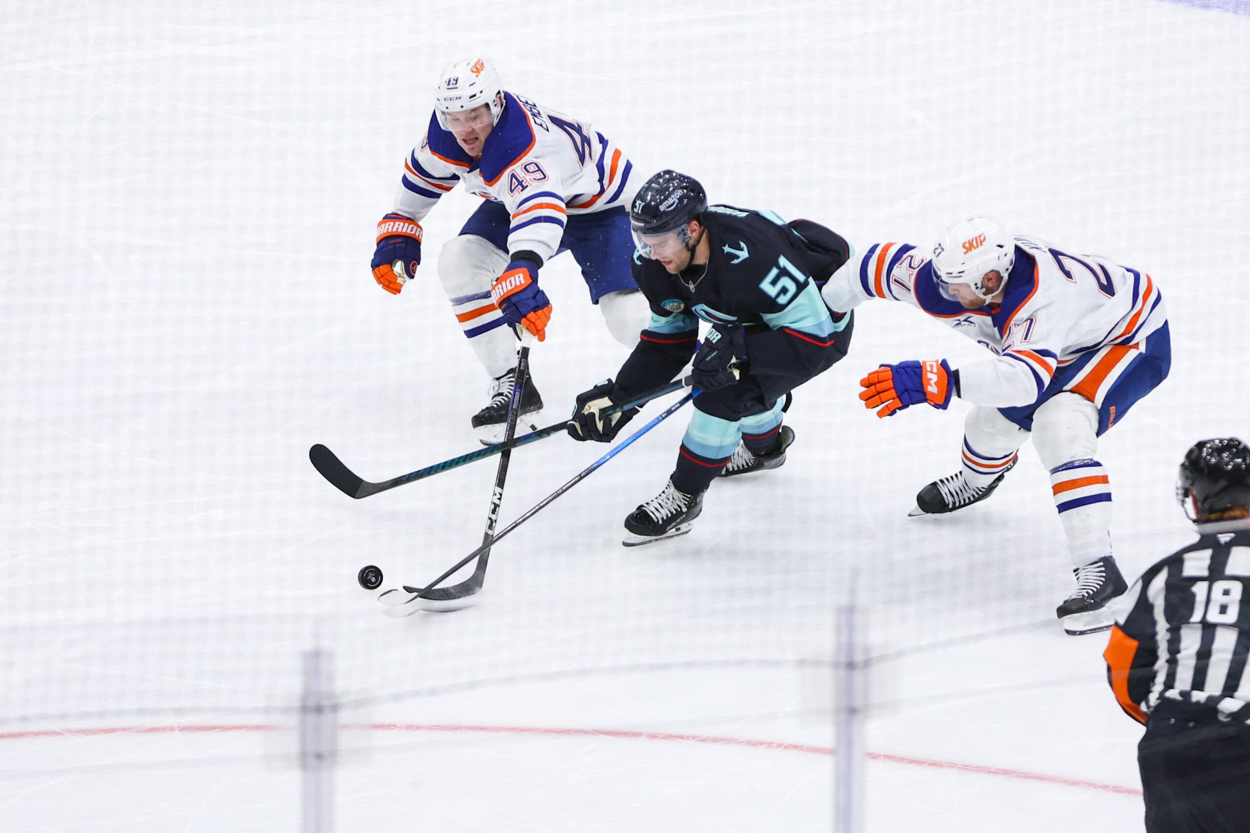 Edmonton Oilers Seattle Kraken Shane Wright