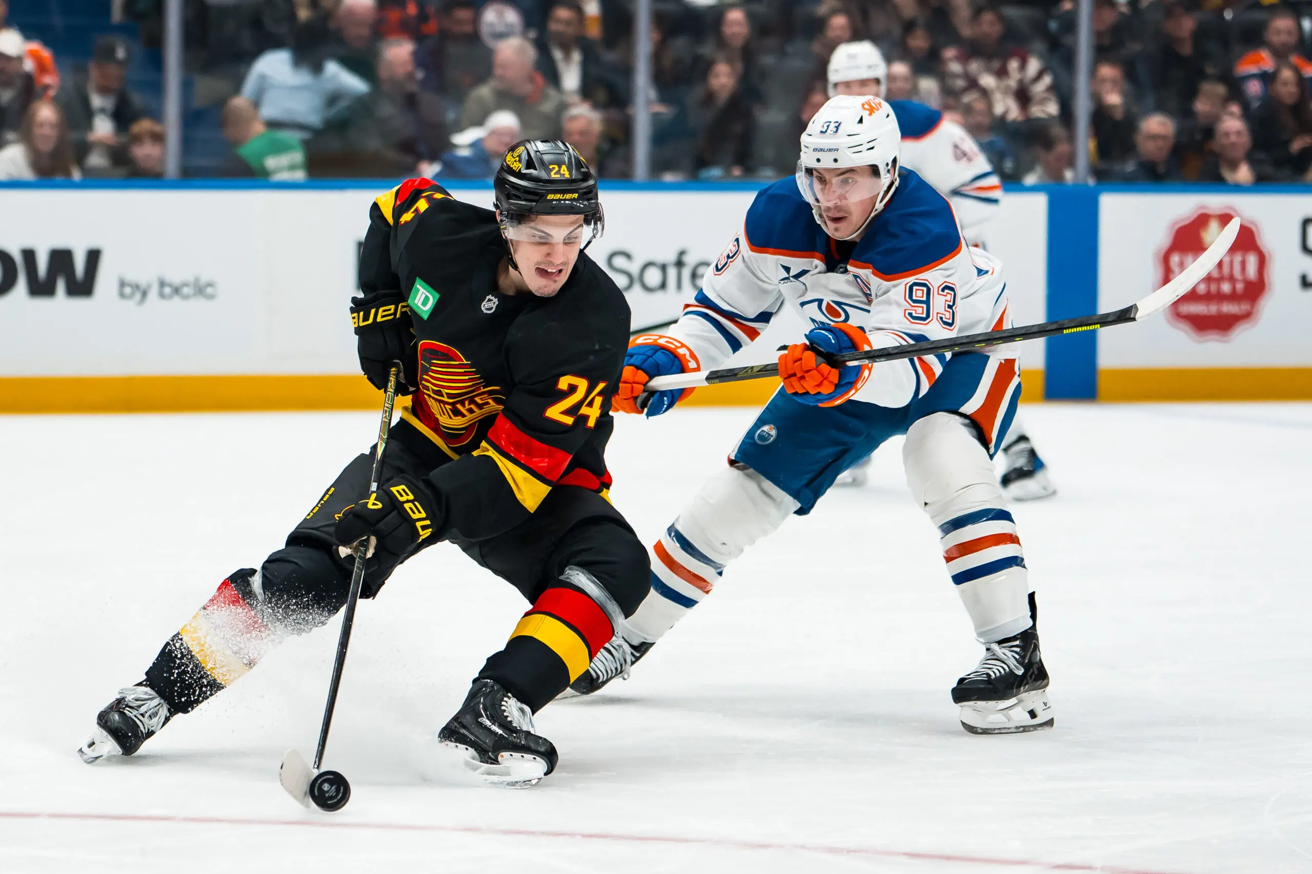 Edmonton Oilers Ryan Nugent-Hopkins Vancouver Canucks Zeev Buium