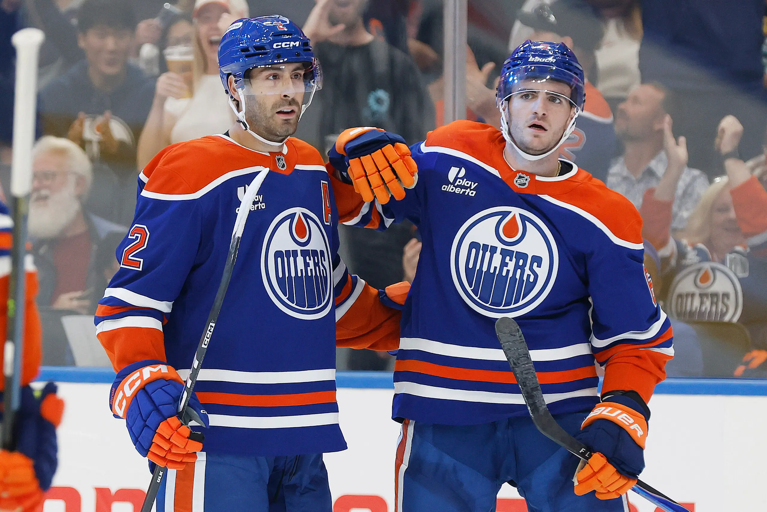 Edmonton Oilers Evan Bouchard Ryan Shea