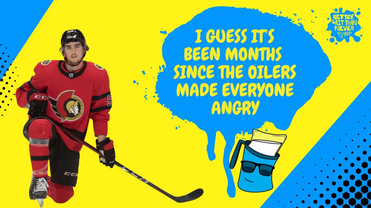 Better Lait Than Never - Oilers sign Alex Formenton