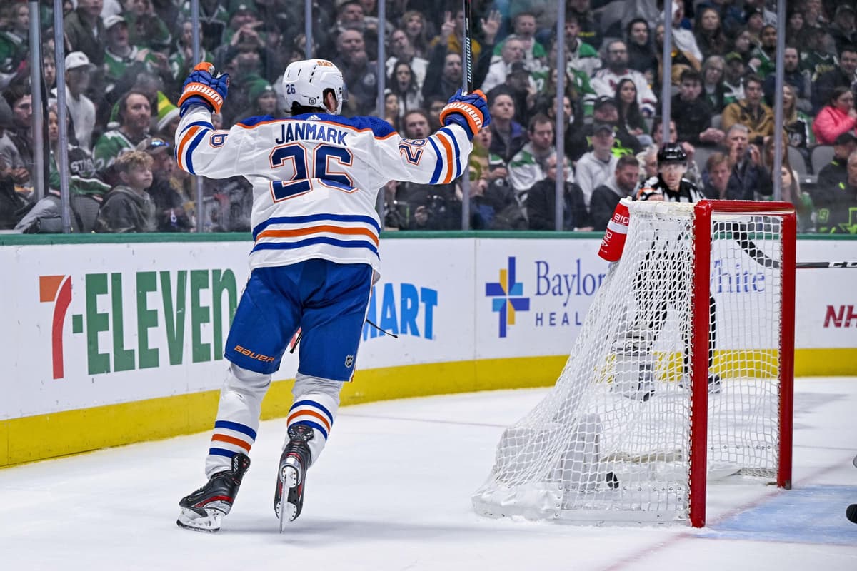 Edmonton Oilers sign Mattias Janmark to oneyear, 1million contract